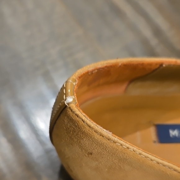 Margaux Women's Tan Flats - Picture 4 of 8